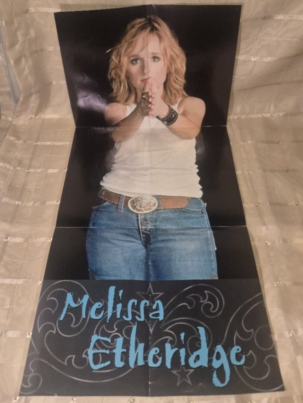 Melissa Etheridge - MLE Chronicle - multi-panel fold-out promotional